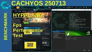 Gaming on CachyOS Hyprland! 🚀 | FPS Benchmark Performance Test