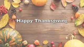 Happy Thanksgiving