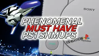 Phenomenal PS1 SHMUPS US library [HD] #ps1 #games #xbox #ps4 #pc #playstation #nostalgia #nintendo