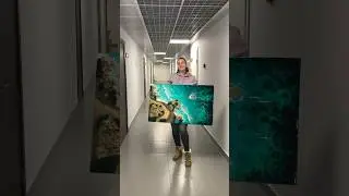 Индивидуальный заказ картины из смолы 😻