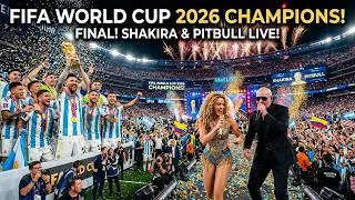 Shakira & Pitbull -  Ole Ole ⚽ FIFA World Cup Anthem 2026 | World Cup Opening Ceremony Full Event 4K