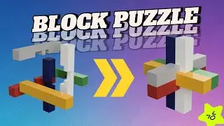 #2 PUZZLE - BLOCK PUZZLE - burr puzzle