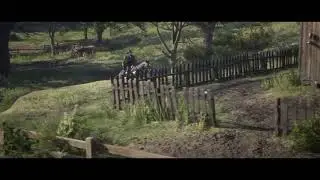 Red Dead Redemption 2 Probando cámara cinematográfica