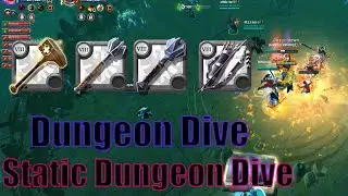 [Albion Online]  Dungeon Dive | Mace/HOJ/Tank POV | Static Dungeon Dive