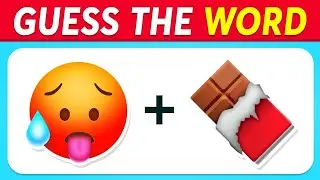 20 Guess the Word Challenge 🧩 | Guess the Compound Word with Emojis 🌟 | Fun English Quiz for kids 