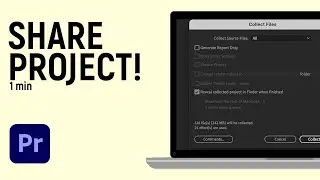 How to Export and Share a Adobe Premiere Pro Project With Anyone