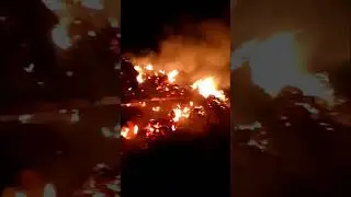 Сенокос 2023 . Пожар