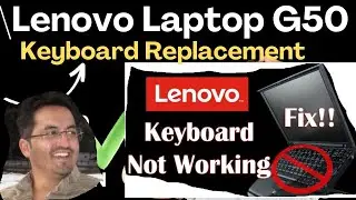 Laptop Keyboard Replacement | Lenovo Laptop Model G50 Keyboard replacement Process | Laptop Keyboard