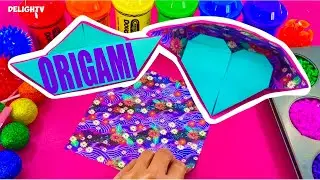 🔴DelighTV How to make ORIGAMI PAPER Love Boat