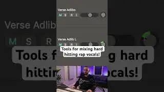 Mixing hard rap vocals! 