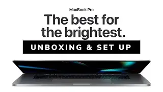 MacBook Pro 16 inch 2019 Unboxing & Setup