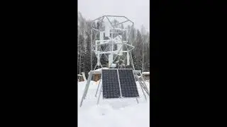 Ветросолнечная станция  GSk электроснабжение ЭКО-комплекса