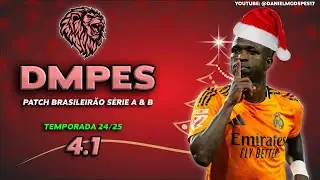 PATCH DMPES 4.1 - BRASILEIRÃO SÉRIE A & B GRATUITO | PES 2017