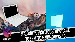 MACBOOK PRO WHITE 2006 UPGRADE E WINDOWS 10 - Herbert Santana