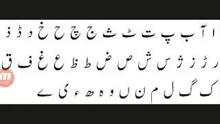 Unit Three Learn Urdu Alphabet - Learn Urdu Accent & Pronunciation through English By tariq