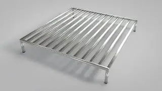 Steel Frame design in Cinema 4D