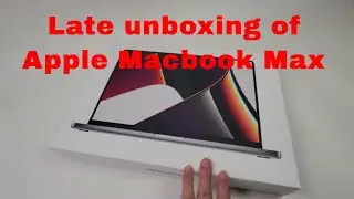 Macbook M1 Max Ultra unboxed