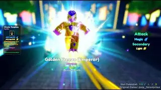 Anime Adventures Showcase UNIQUE Golden Freezo (Emperor) with SSS dmg