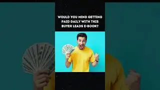 This E-Book PAYS You to build BUYER Leads! #shorts
