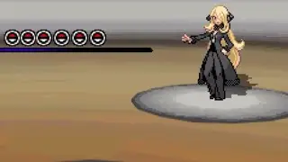 Show this to someone that thinks Cynthia is hard //Pokemon Black and White\\