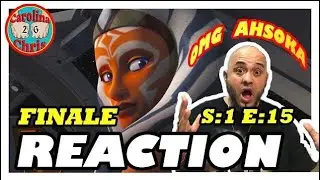 STAR WARS REBELS FIRST TIME WATCHING REACTION Season 1 Episode 15 AHSOKA TANO FINALE