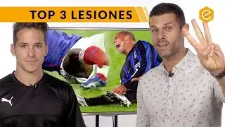 FISIOTERAPIA Top 3 lesiones más escalofriantes para un futbolista