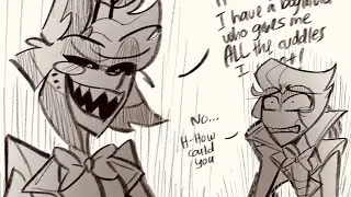 Alastor has a secret BF?! -  Hazbin Hotel comic dub