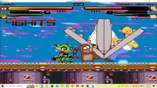 Sandal M.U.G.E.N Battle 117: Rigby and Carol Tea vs Homer Simpson and Peter Griffin