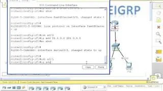how to configure eigrp in packet tracer