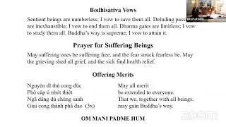 Meditation and Dhamma Talk - 11 AM PST to noon. www.ibmc-la.org