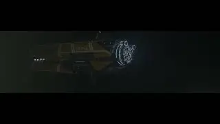 Eclipse spaceship render