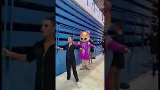 Когда талисман тоже захотел потренироваться 🤪