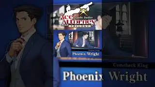 Apollo Justice: Ace Attorney Trilogy - launches January 2024! #aceattorney #capcom #shorts #gaming