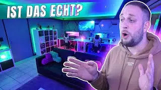Viewer converts basement into gaming room and has everything twice! Ratun Setup Reaction