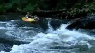 Justin running Eye of the needle