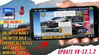 🔥Real Racing 3 Mod Apk 12.1.2 Unlimited Money Unlocked All cars highly compressed!! TERBARU 2024