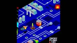 Zaxxon set 1 MAME Gameplay video Snapshot -Rom name zaxxon-