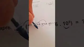 EXPRESSÃO NUMÉRICA COM POTÊNCIA! 