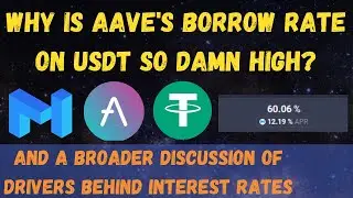 Why AAVE's Borrow Rate on USDT is so Damn High (and where do these rates come from?)