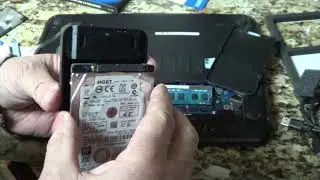 Removing Broken Laptop Hard Drive & Making It An External Storage Hard Drive