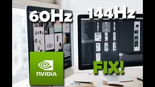 Two monitors different refresh rates sutters/lag possible fix