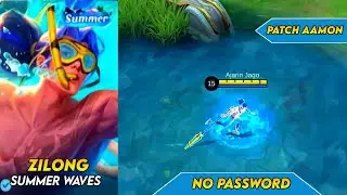 Script Skin Zilong Summer Waves Full Effect No Password Patch Aamon