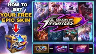 HOW TO GET🔥YOUR PERMANENT EPIC/ELITE SKIN IN KOF ENCORE EVENT - MLBB 2021