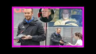 David beckham opens up on fergie boot kicking incident at man united | FishNews