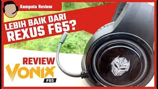 REVIEW GAMING HEADSET REXUS F85