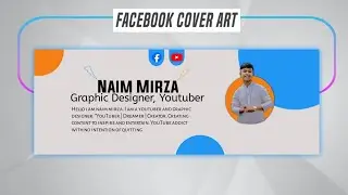 Facebook cover art free plp in pixellab | Pixellab tutorial | Naim Mirza_01 |