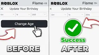 How to change your age in ROBLOX if UNDER 13 on ROBLOX - how to change birthday on roblox (2026)