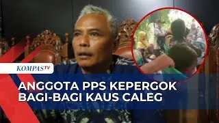 KPU Blora Pecat Anggota PPS yang Kepergok Bagi-Bagi Kaus Partai ke Warga