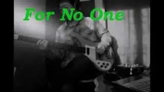 For No One (The Beatles Cover)　宅録