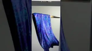 Using Colour Palettes to create 3d fabrics 💅 #3d #tutorial #shorts #colors #diy #fashion #fabric